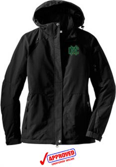 Port Authority Ladies All-Season II Jacket, Black/Black